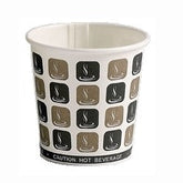 4oz Cafe Mocha Single Wall Cups