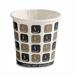 4oz Cafe Mocha Single Wall Cups