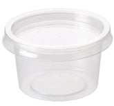 4oz Clear Plastic Deli Pots
