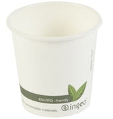 4oz Compostable White PLA Cups