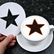 5 Pointed Star Latte Art Coffee Stencil