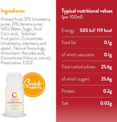 Simply Strawberry & Banana Smoothie 12 x 1 Litre