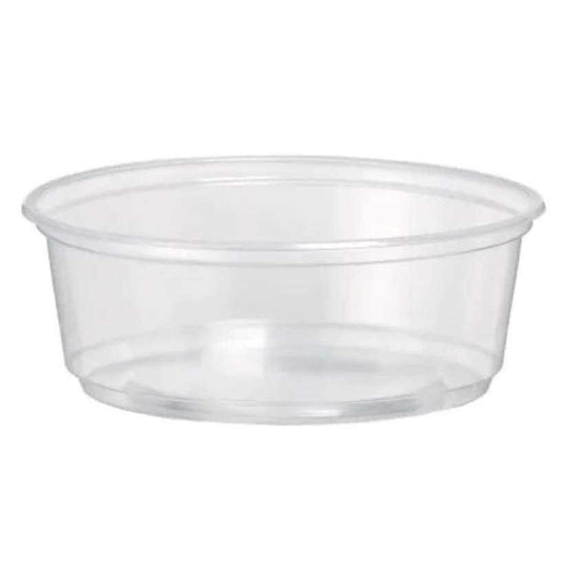 8oz Clear Plastic Deli Containers