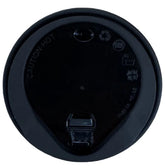 8oz Black PP Sip Lids With Tab (1000)