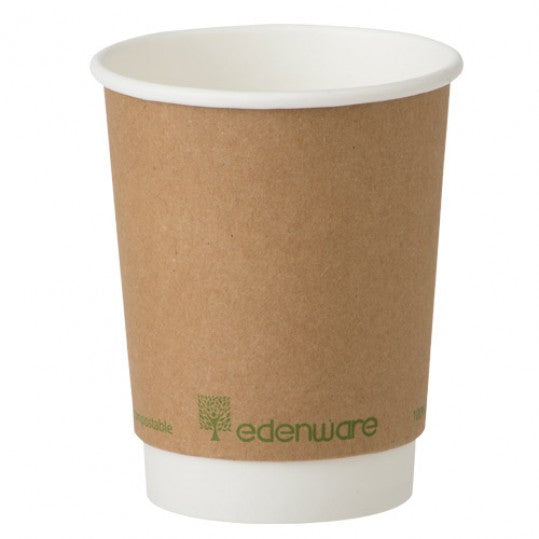 8oz Kraft Compostable Cups
