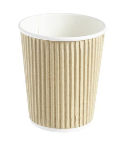 8oz Kraft Ripple Cups