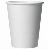 8oz White Single Wall Paper Cups