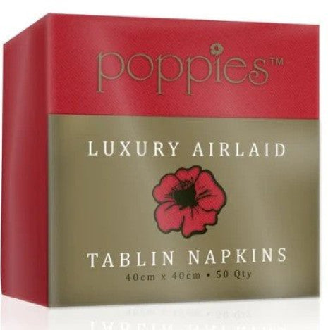 Airlaid Napkin - Bordeaux Red 40x40cm