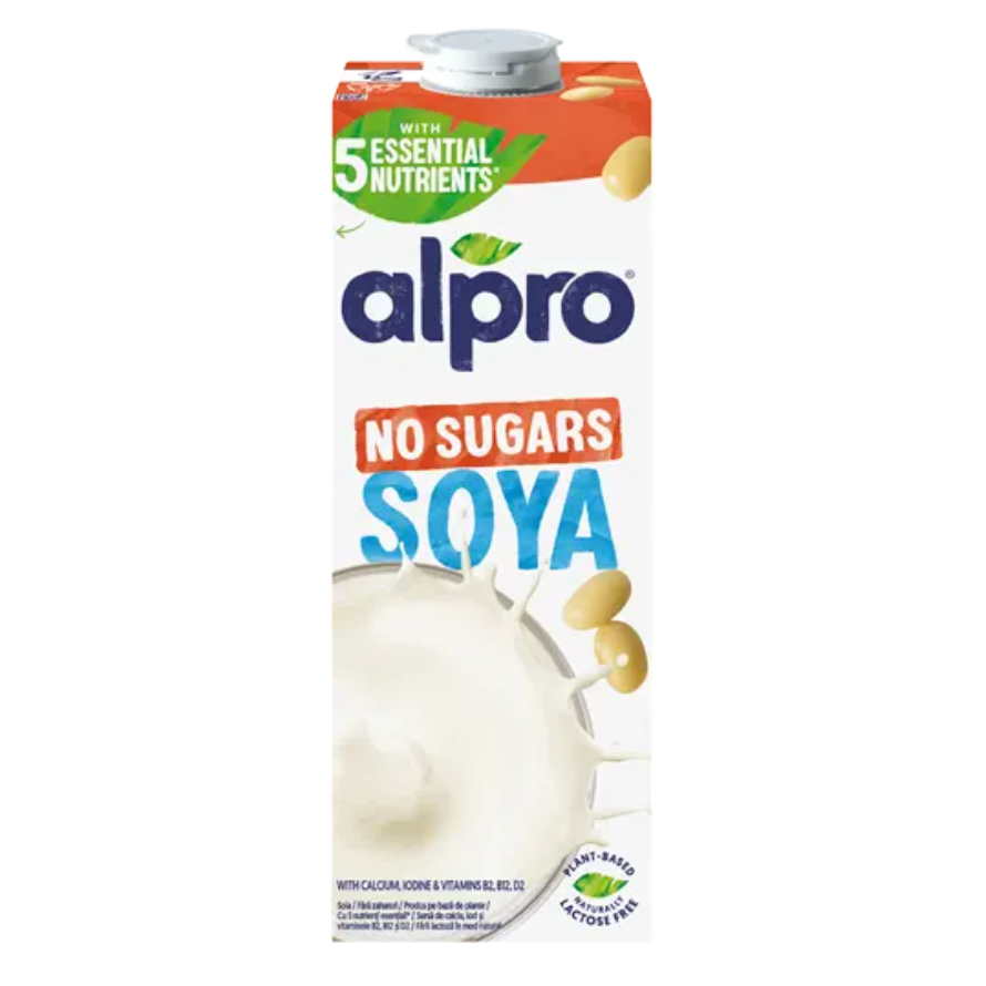 Alpro Soya Milk No Sugars 