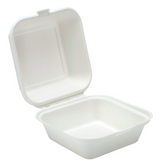 Bagasse Clamshell Burger Boxes (500)