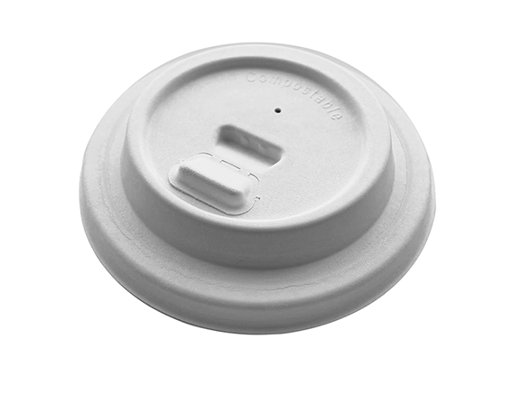 Bagasse Compostable Lift and Lock Lids