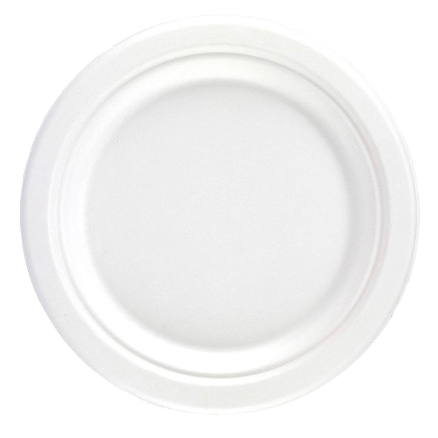 Bagasse Compostable Round Plates
