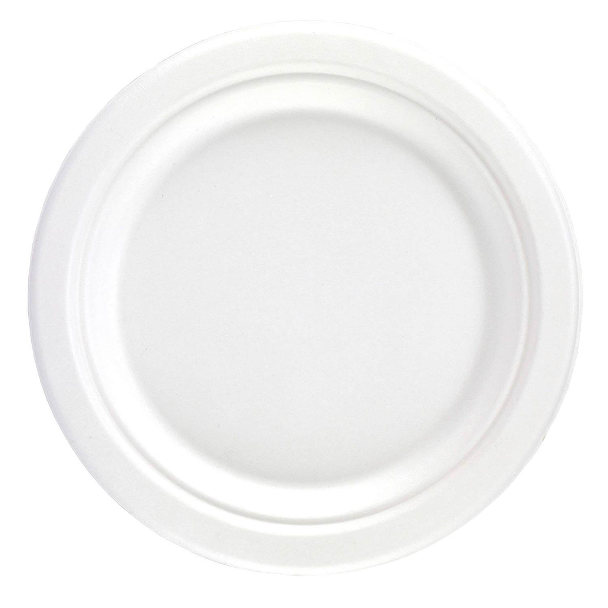 Bagasse Sugarcane Biodegradable Compostable Round Plate 10" (500)