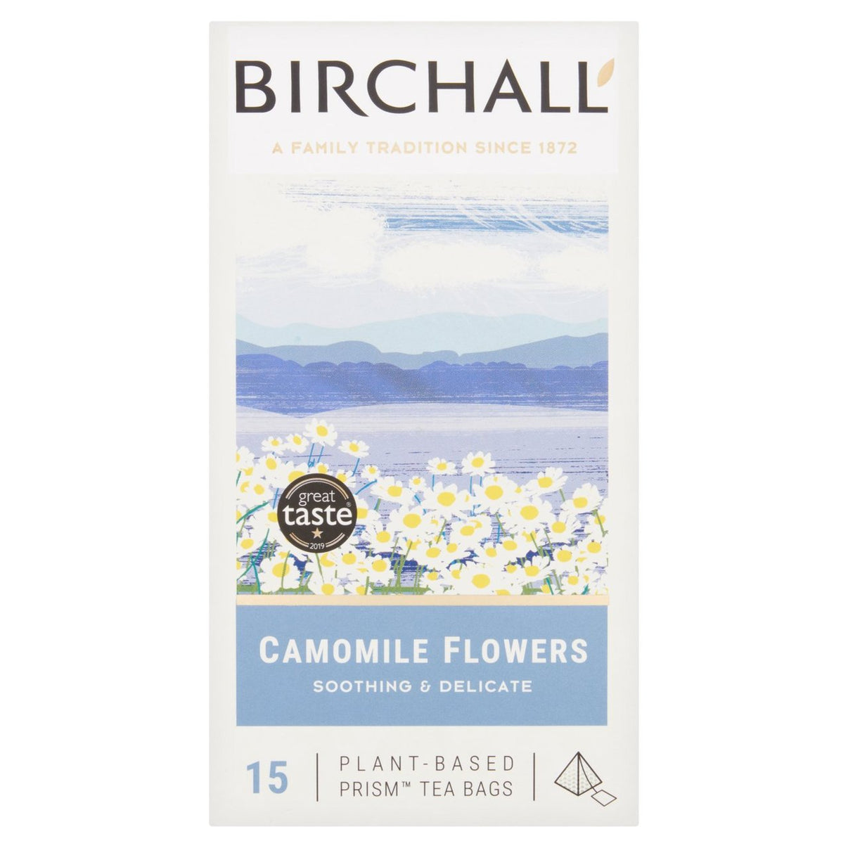 Birchall Camomile Tea (15 Prism Tea Bags)