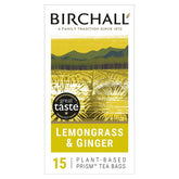 Birchall Lemongrass Ginger Tea (15 Prism Tea Bags)