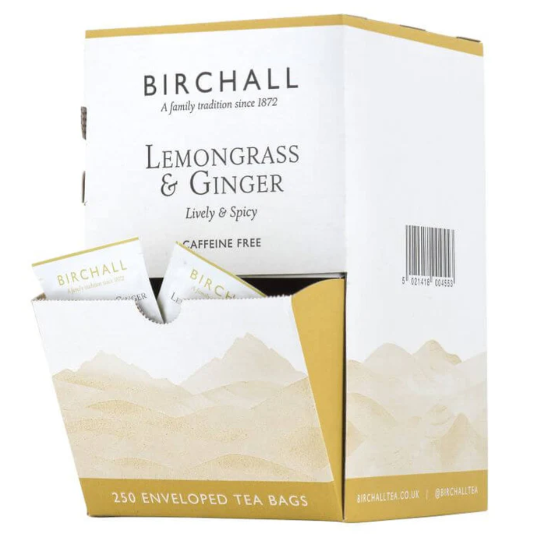 Birchall Lemongrass & Ginger Envelope Tea Bags (250)