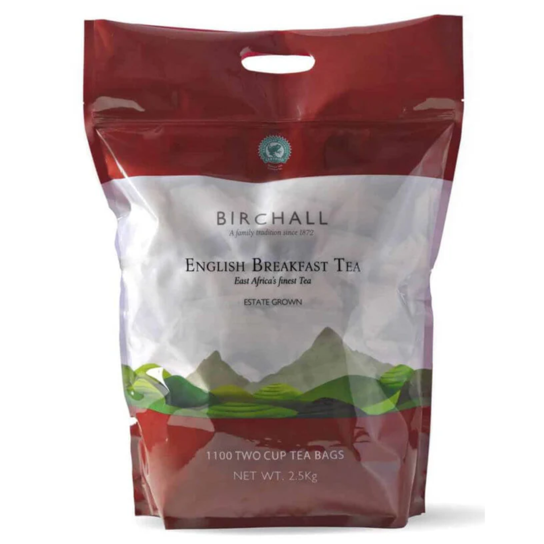 Birchall Rainforest English Breakfast 2 Cup Tea Bags (1100)