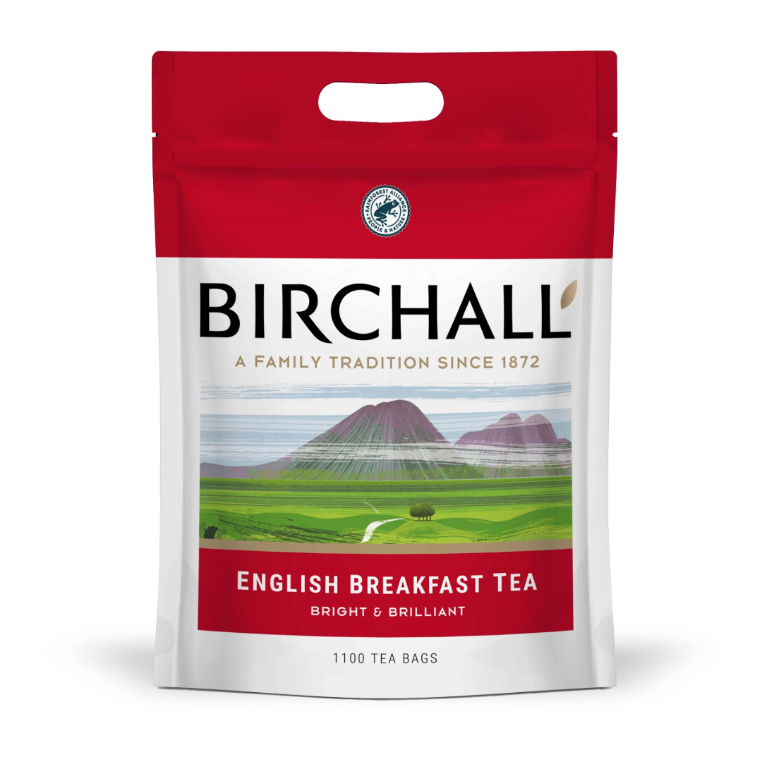 Birchall Rainforest English Breakfast 2 Cup Tea Bags (1100)