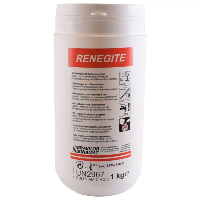 Bravilor Renegite Descaler Powder 1kg Tub