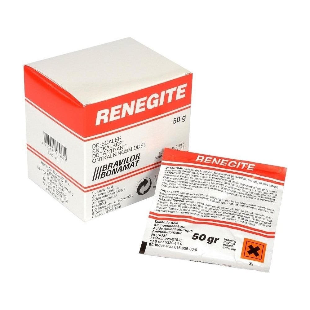 Bravilor Renegite Descaler Sachets