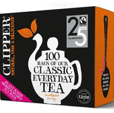 Clipper Classic Everyday Fairtrade Tea Bags 100