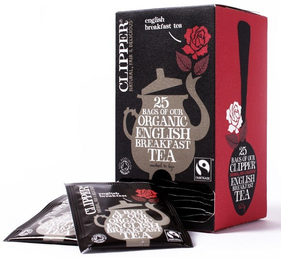 Clipper Fairtrade English Breakfast Envelope Tea Bags