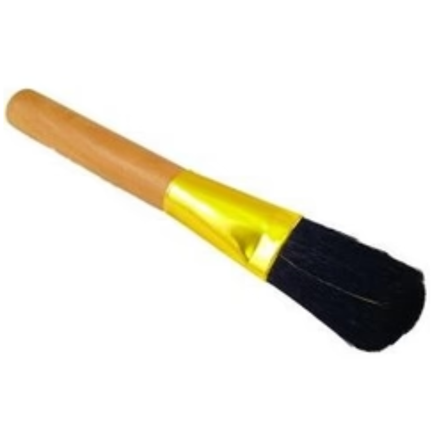 Coffee Grounds Cleaning Brush (Wooden Handle)