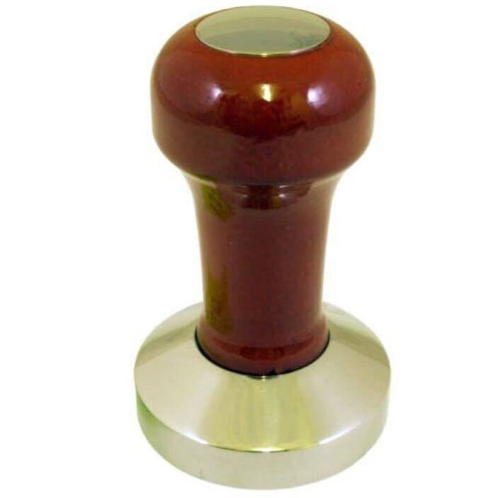 Crema Pro Red Wooden Coffee Tamper