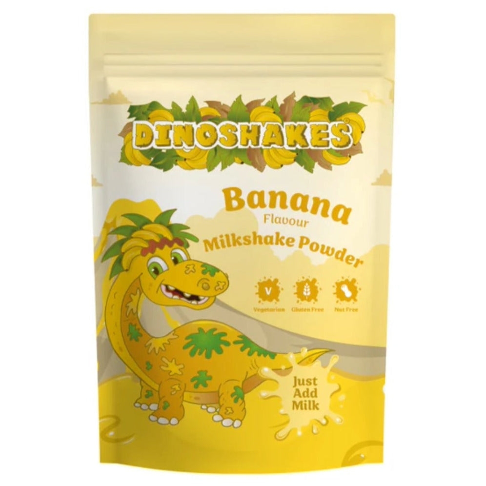 Dinoshakes&nbsp;Banana Milkshake Powder (1kg Bag)