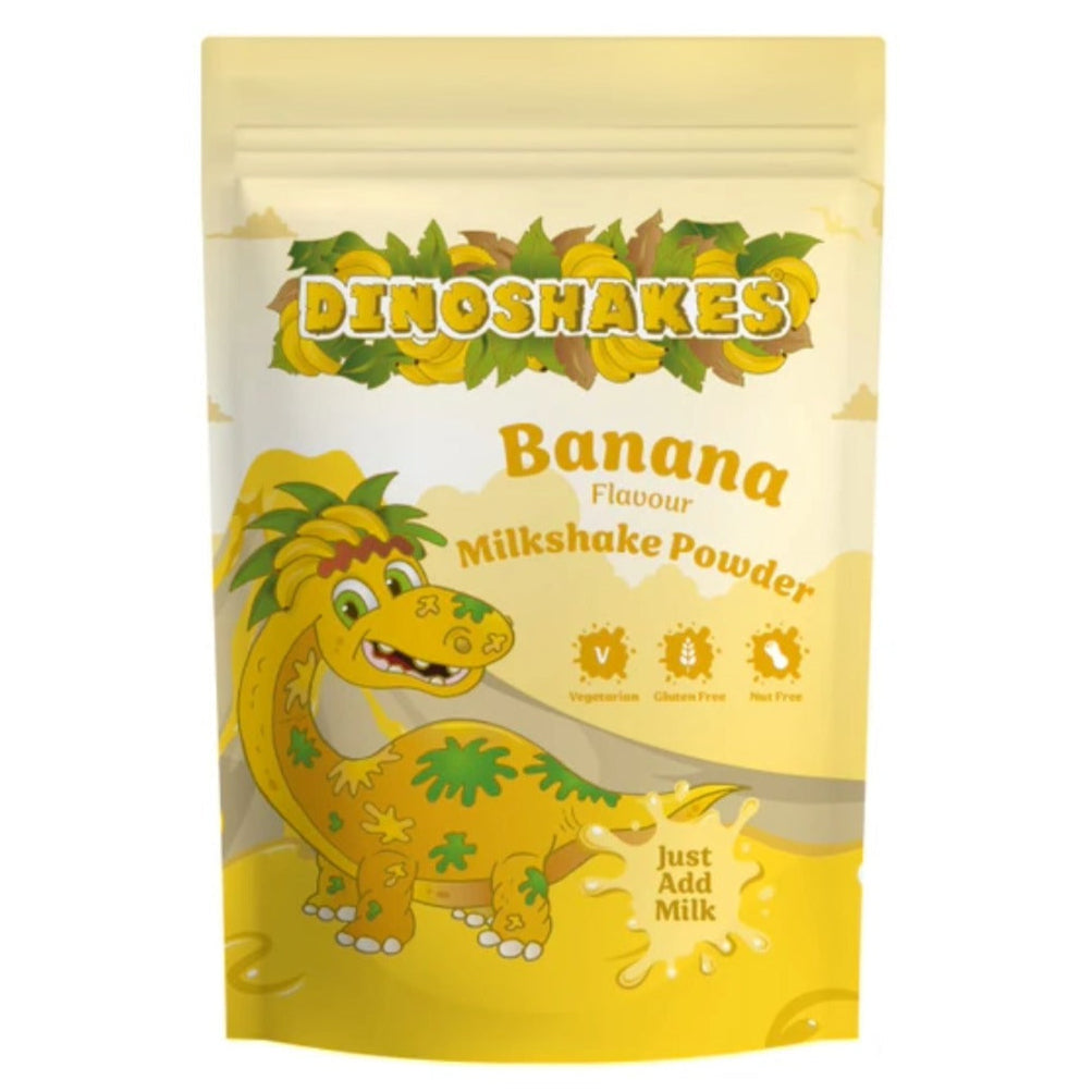 Dinoshakes Banana Milkshake Powder (10 x 1kg)
