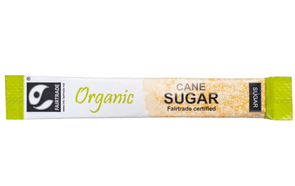 Fairtrade Organic Brown Sugar Sticks