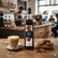 1883 Maison Routin Chocolate Cookie Syrup - 1 Litre (Glass Bottle)