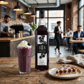 1883 Maison Routin Blackcurrant Syrup - 1 Litre (Glass Bottle)