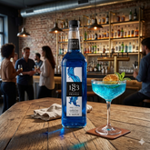 1883 Maison Routin Blue Curacao Cocktail Syrup - 1 Litre (Plastic Bottle)