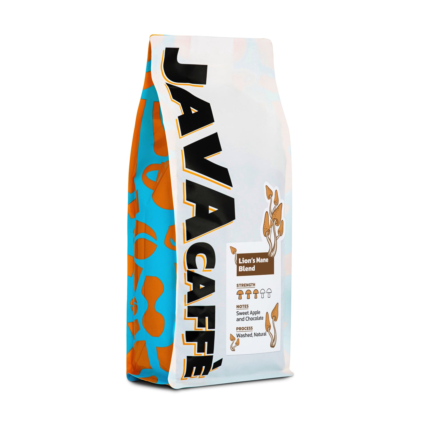 Java Caffe Lions Mane Infused Ground Coffee