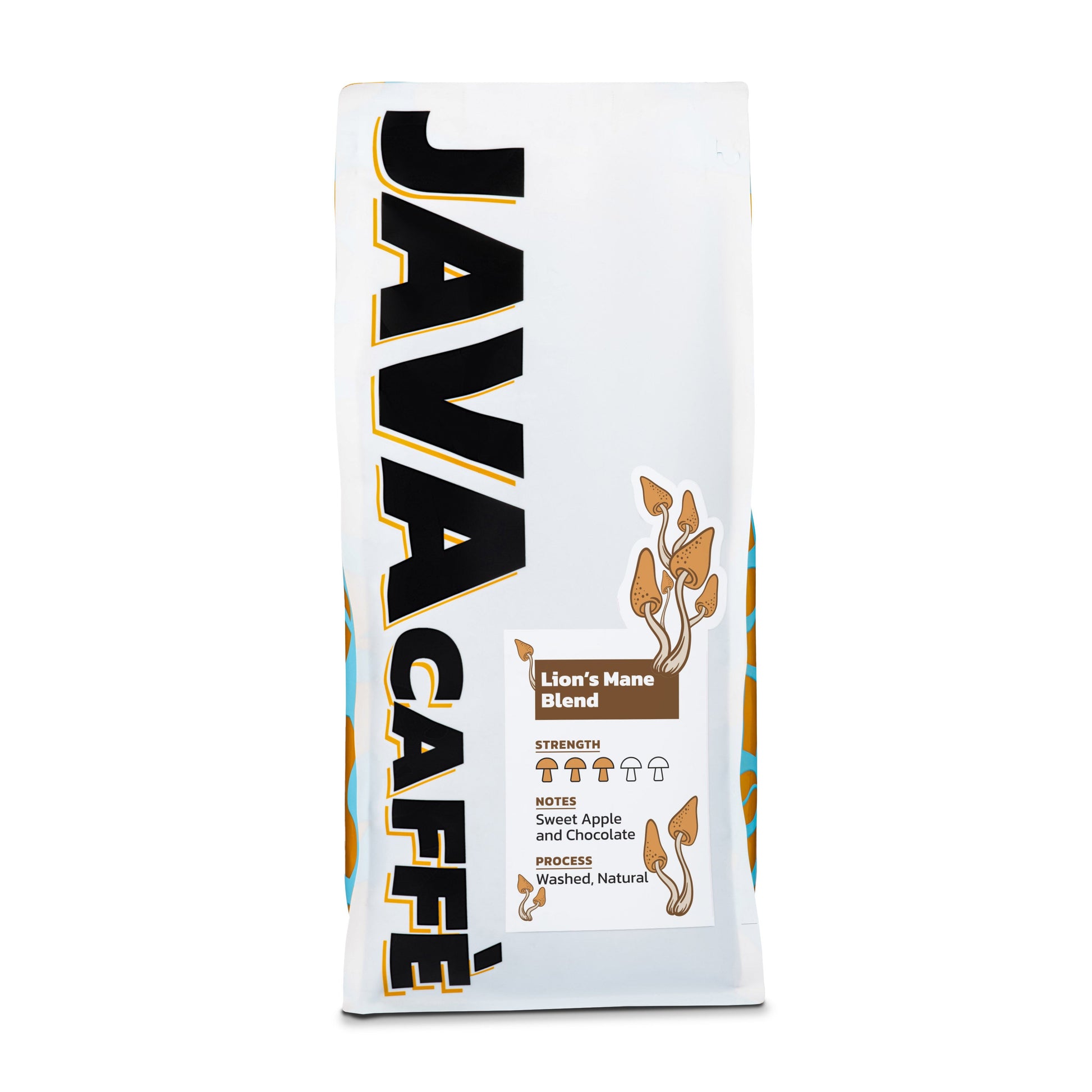 Java Caffe Lions Mane Infused Ground Coffee