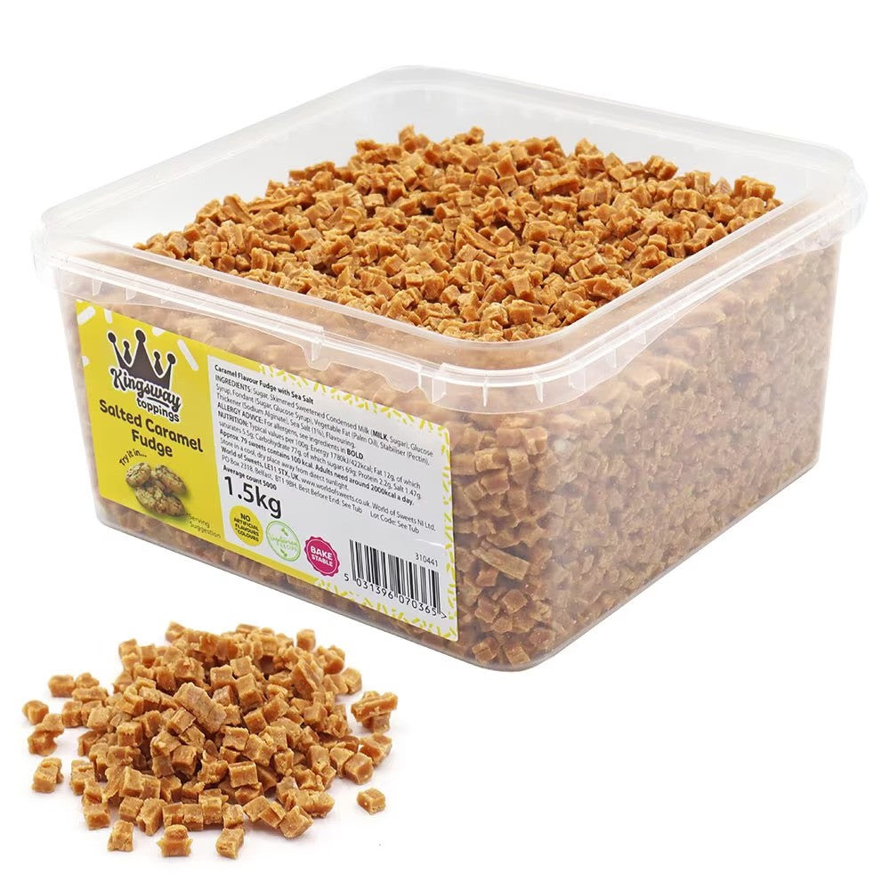 Kingsway Salted Caramel Fudge Pieces