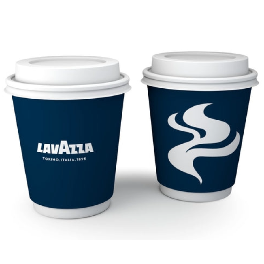 Lavazza 8oz Double Wall Takeaway Cups