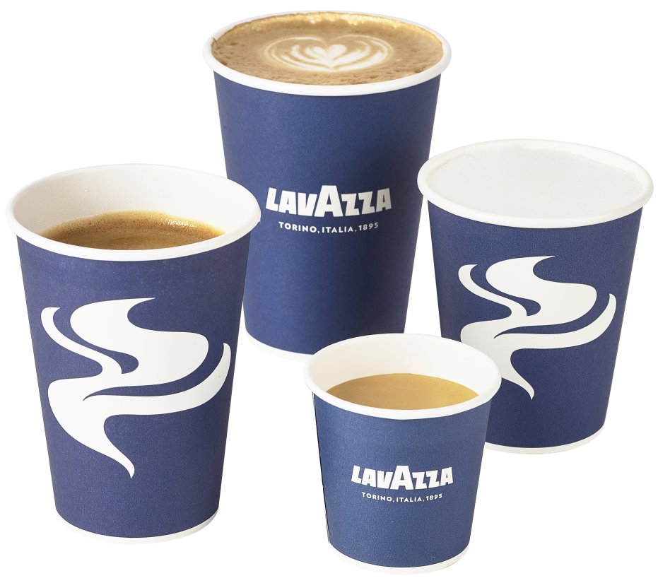 Lavazza 12oz Single Wall Takeaway Cups