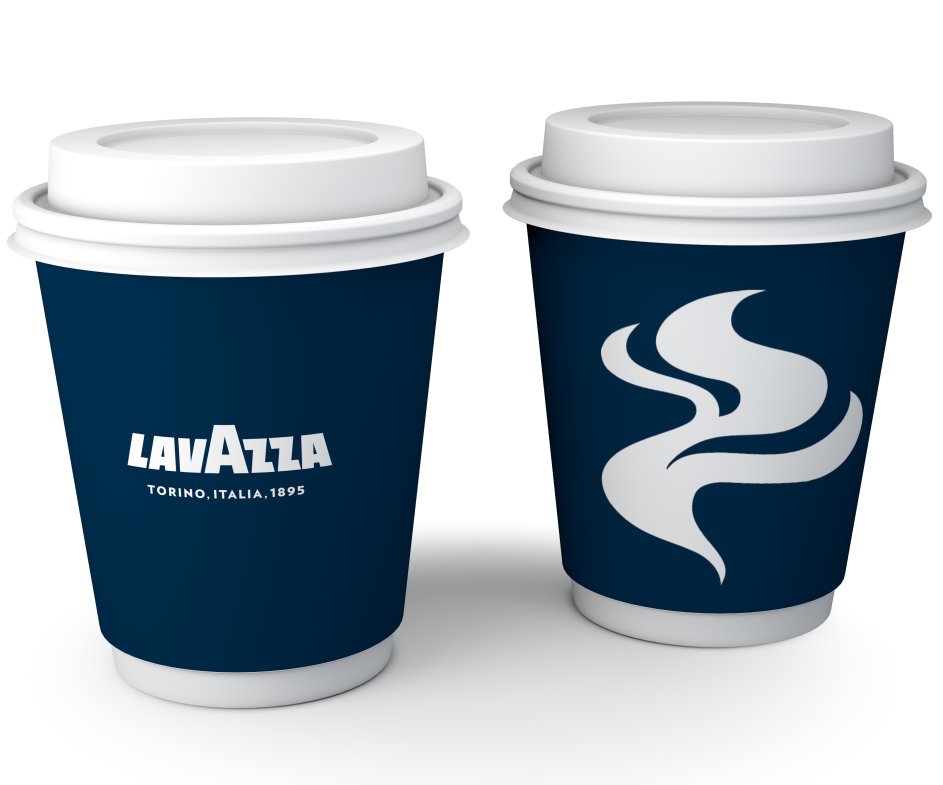 Lavazza 8oz Double Wall Takeaway Cups