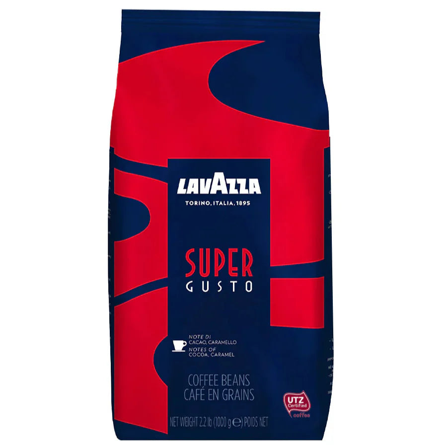 Lavazza Super Gusto Coffee Beans (6 x 1 Kg)