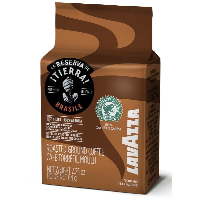 Lavazza Tierra Brasile 100% Arabica Filter Coffee
