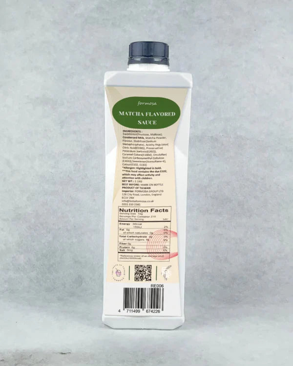 Matcha Sauce - Squeezy Bottle (2.1kg)