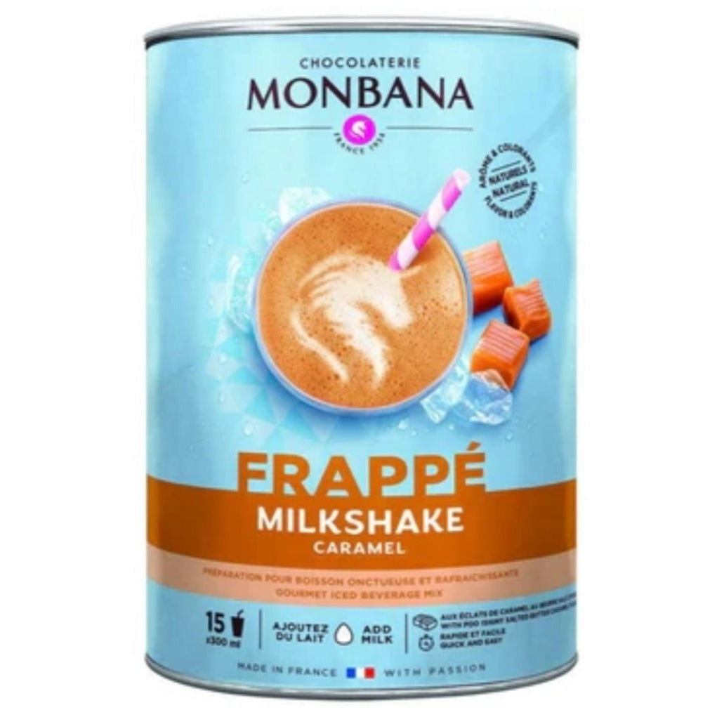 Monbana Caramel Milkshake / Frappe Powder (1kg Tin)