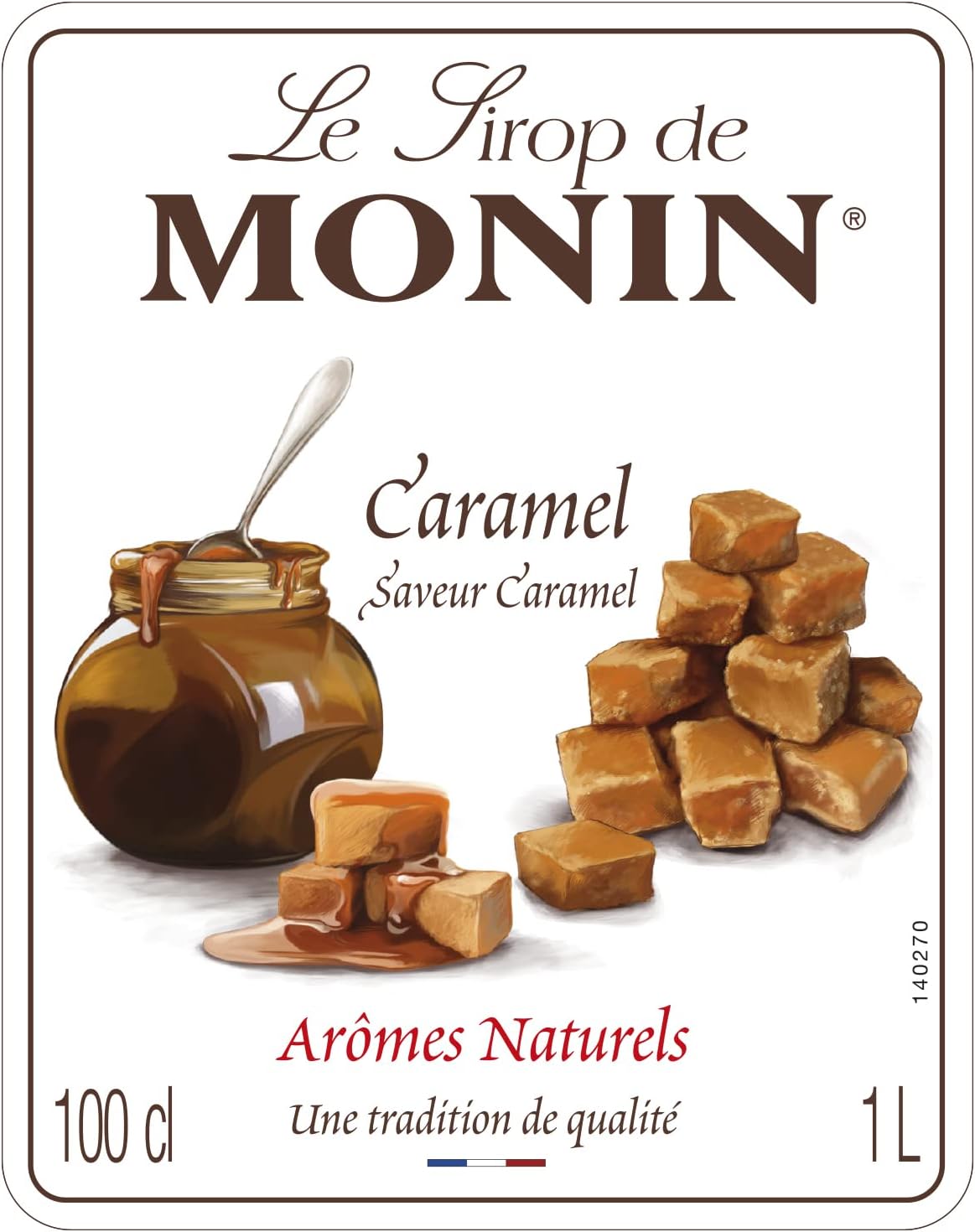 Monin Caramel Syrup 1 Litre