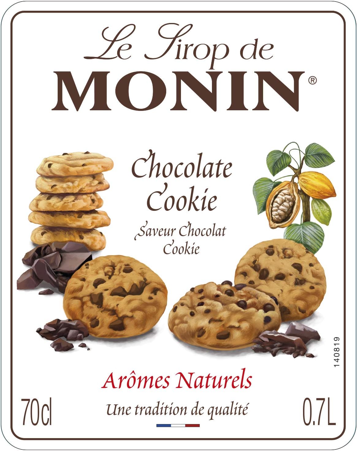Monin Chocolate Cookie Syrup
