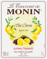 Monin Lemon Tea Syrup