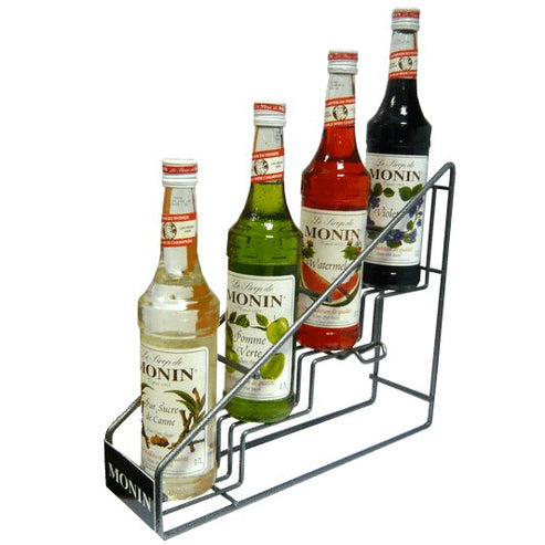Monin Syrup Bottle Display Rack | Bulk Coffee