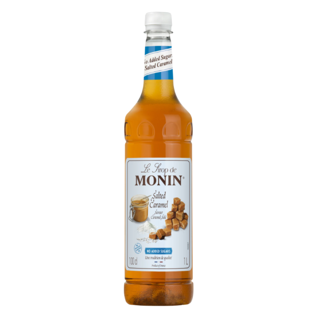 Monin Salted Caramel Reduced Sugar Syrup (1 Litre)