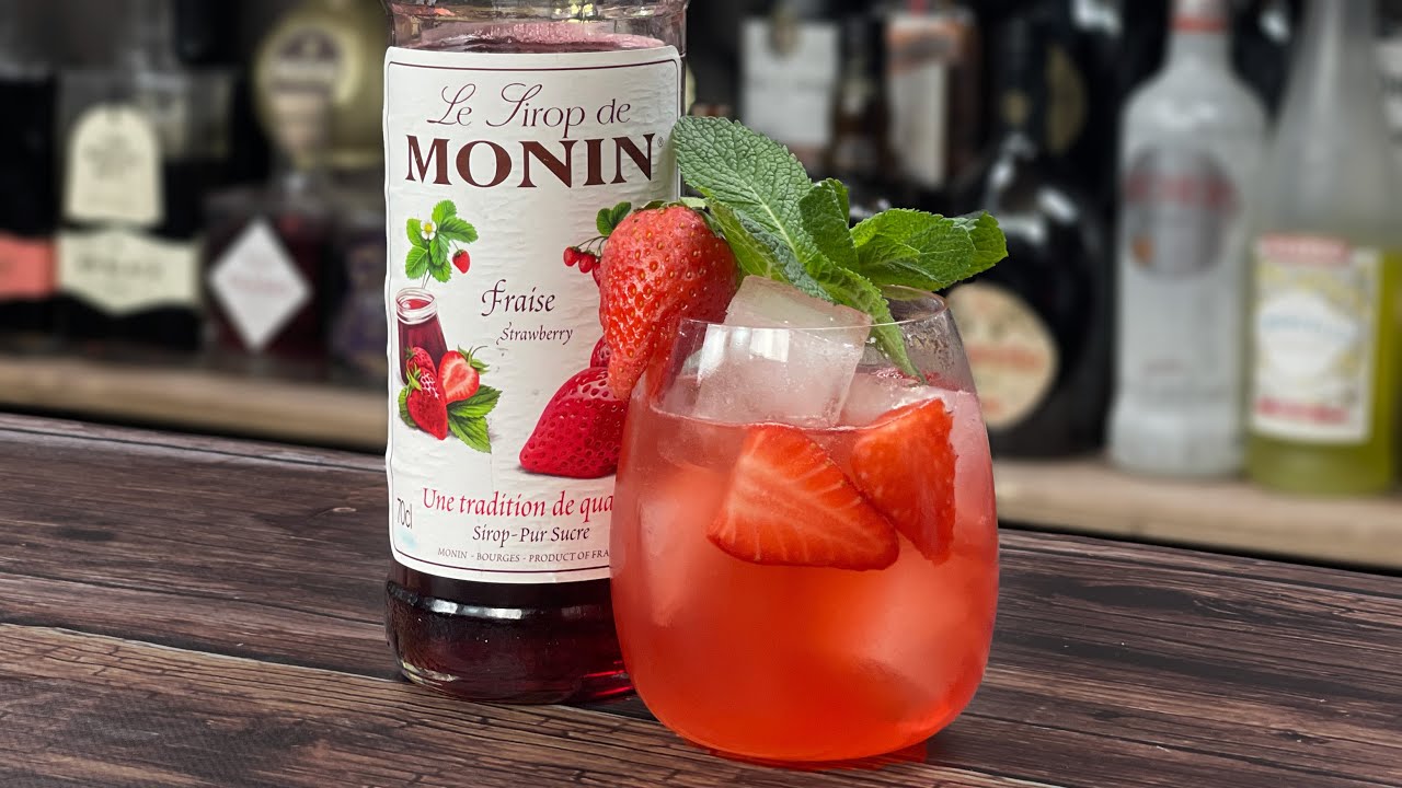 Monin Strawberry Syrup